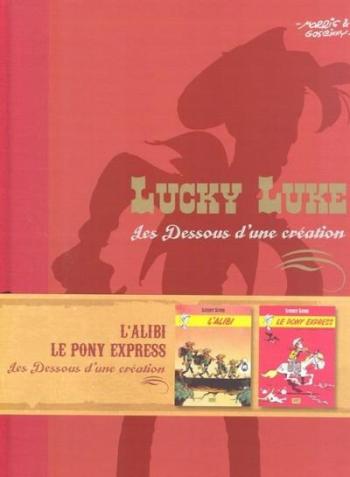 Couverture de l'album Lucky Luke (Atlas) - 27. L'alibi / Le Pony Express