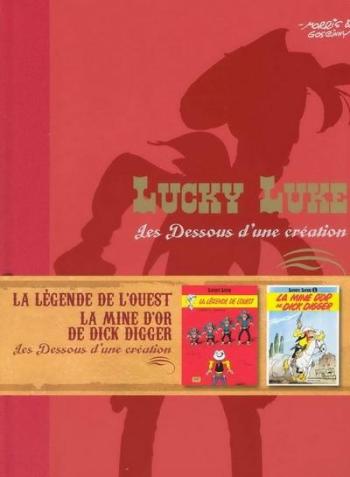 Couverture de l'album Lucky Luke (Atlas) - 32. La légende de l'Ouest / La mine d'or de Dick Digger