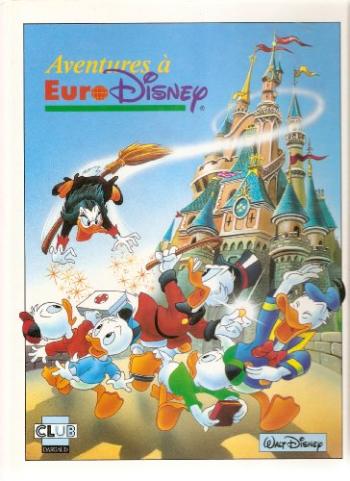 Couverture de l'album Aventures à Euro Disney (One-shot)