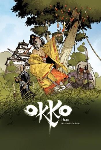 Couverture de l'album Okko - INT. Le cycle de l'air (Intégrale) - Tomes 5 et 6