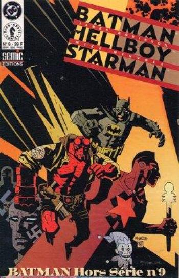 Couverture de l'album Batman - Hors Série (Semic 1re série) - 9. Batman / Hellboy / Starman