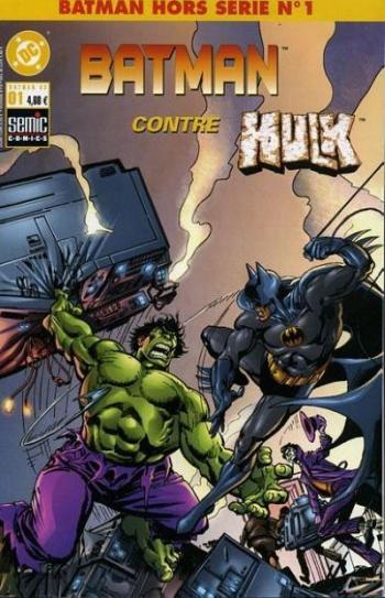 Couverture de l'album Batman - Hors Série (Semic 2e série) - 1. Batman contre Hulk