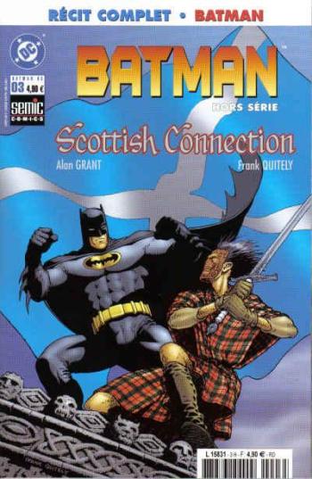 Couverture de l'album Batman - Hors Série (Semic 2e série) - 3. Scottish Connection