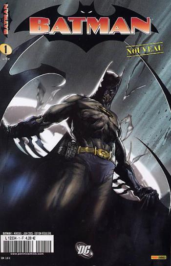 Couverture de l'album Batman (Panini) - 1. Peur sur Gotham