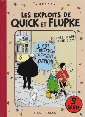 Couverture de l'album Les Exploits de Quick et Flupke - 5. 5e Série