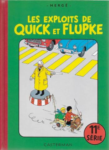 Couverture de l'album Les Exploits de Quick et Flupke - 11. 11e Série