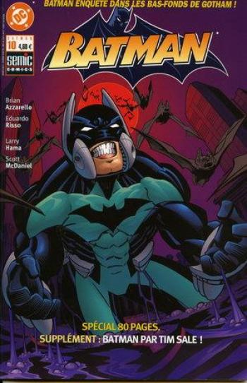 Couverture de l'album Batman (Semic) - 10. Batman enquête dans les bas fonds de Gotham