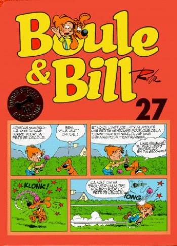 Couverture de l'album Boule & Bill (Édition spéciale 40 ans) - 27. Tome 27