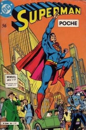 Couverture de l'album Superman Poche (Sagédition) - 56. Alertes en chaîne
