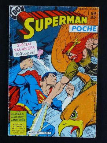 Couverture de l'album Superman Poche (Sagédition) - 84. Superman poche n°84 85
