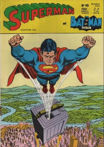 Couverture de l'album Superman et Batman et Robin - 49. L'implacable ennemi