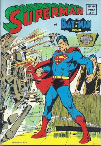 Couverture de l'album Superman et Batman et Robin - 64. Le fugitif des étoiles