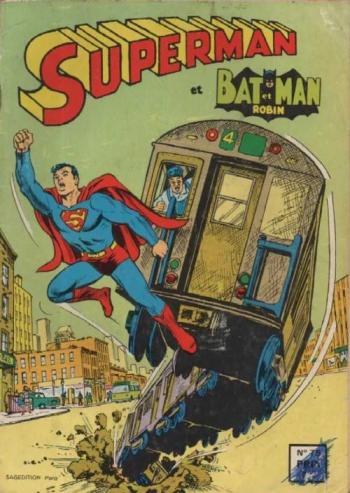 Couverture de l'album Superman et Batman et Robin - 75. Superman contre Superstar