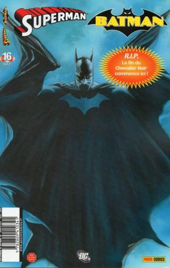 Couverture de l'album Superman & Batman (Panini) - 16. L'ennemi aux neuf yeux