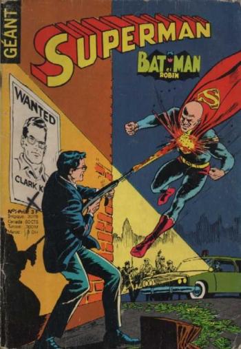 Couverture de l'album Superman Géant (Sagédition 1re série) - 1. Superman Géant n°1