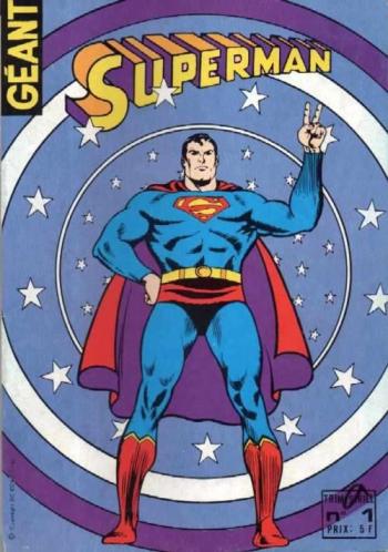 Couverture de l'album Superman Géant (Sagédition 2e série) - 1. Terreur verte