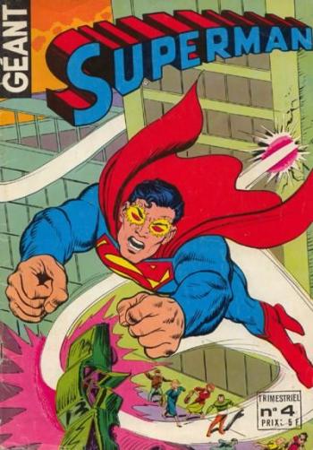 Couverture de l'album Superman Géant (Sagédition 2e série) - 4. L'Ordinateur vert