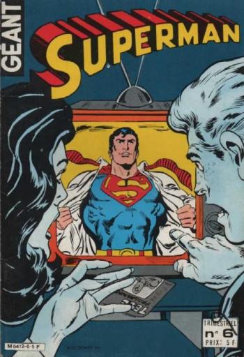 Couverture de l'album Superman Géant (Sagédition 2e série) - 6. Un million à la minute