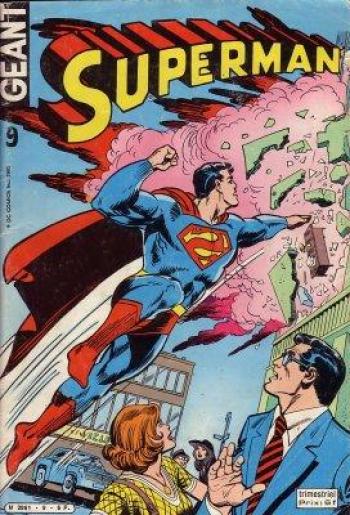 Couverture de l'album Superman Géant (Sagédition 2e série) - 9. L'Homme catastrophe