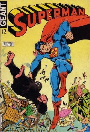 Couverture de l'album Superman Géant (Sagédition 2e série) - 12. La Créature qui charme les enfants