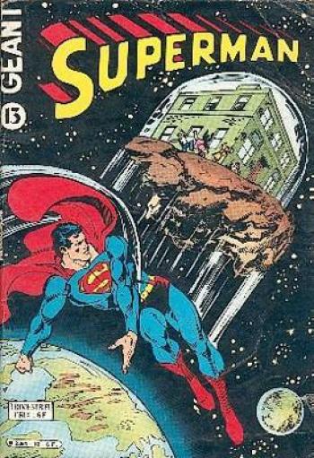 Couverture de l'album Superman Géant (Sagédition 2e série) - 13. La "Chose" venue d'ailleurs