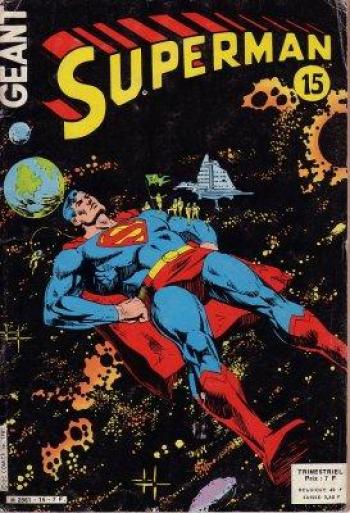Couverture de l'album Superman Géant (Sagédition 2e série) - 15. Le Retour de l'île de Superman