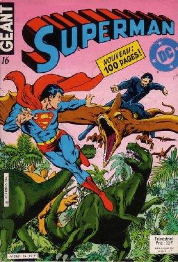 Couverture de l'album Superman Géant (Sagédition 2e série) - 16. L'Homme éternel