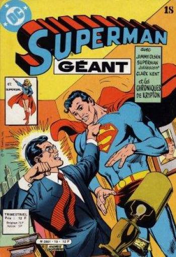 Couverture de l'album Superman Géant (Sagédition 2e série) - 18. Le clone attaque