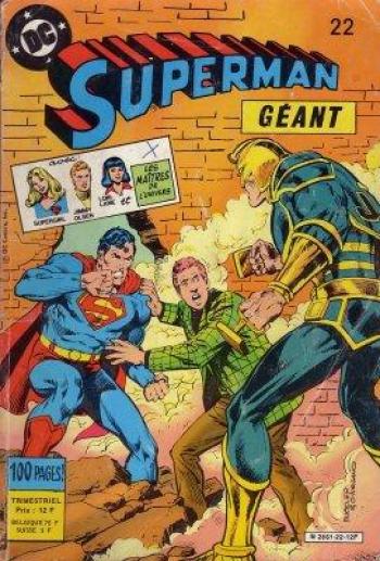 Couverture de l'album Superman Géant (Sagédition 2e série) - 22. Vainqueur de Superman