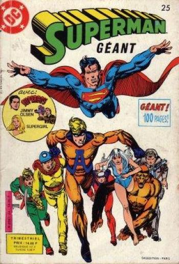 Couverture de l'album Superman Géant (Sagédition 2e série) - 25. Le Temple d'or