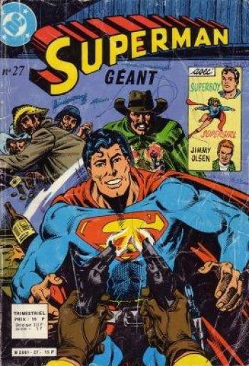 Couverture de l'album Superman Géant (Sagédition 2e série) - 27. Échec à Terra-Man