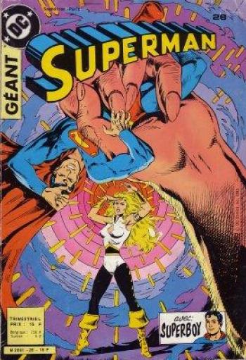 Couverture de l'album Superman Géant (Sagédition 2e série) - 28. L'Incroyable Péri(l)