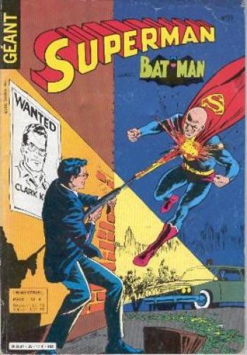 Couverture de l'album Superman Géant (Sagédition 2e série) - 35. Kent contre Super Luthor