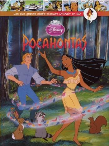 Couverture de l'album Les Plus Grands Chefs-d'oeuvre Disney en BD - 21. Pocahontas
