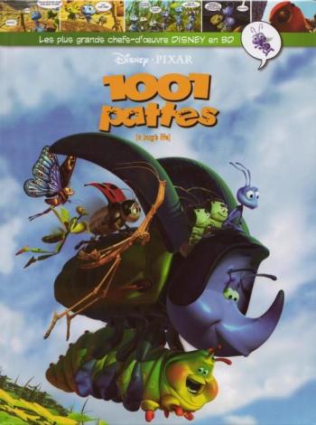 Couverture de l'album Les Plus Grands Chefs-d'oeuvre Disney en BD - 29. 1001 pattes