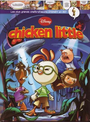 Couverture de l'album Les Plus Grands Chefs-d'oeuvre Disney en BD - 30. Chicken little