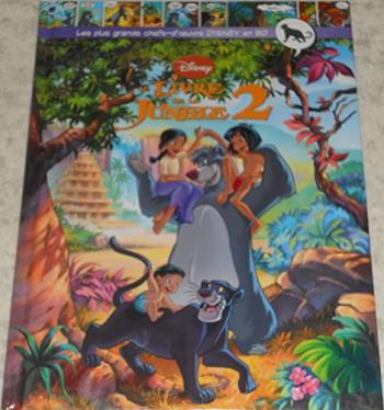 Couverture de l'album Les Plus Grands Chefs-d'oeuvre Disney en BD - 40. Le Livre de la Jungle 2