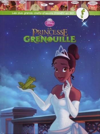 Couverture de l'album Les Plus Grands Chefs-d'oeuvre Disney en BD - 41. La Princesse et la Grenouille
