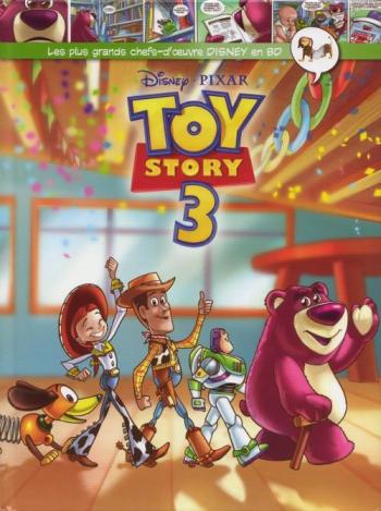 Couverture de l'album Les Plus Grands Chefs-d'oeuvre Disney en BD - 52. Toy Story 3