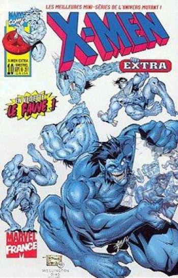 Couverture de l'album X-Men Extra - 10. En vedette : le Fauve !