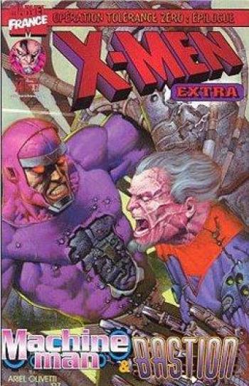 Couverture de l'album X-Men Extra - 14. Machine Man & Bastion