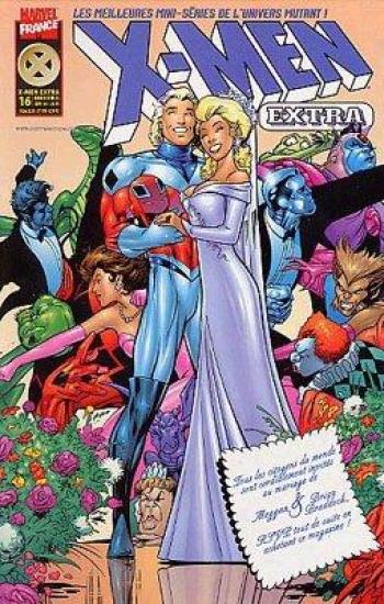 Couverture de l'album X-Men Extra - 16. Le mariage de Meggan & Brian Braddock
