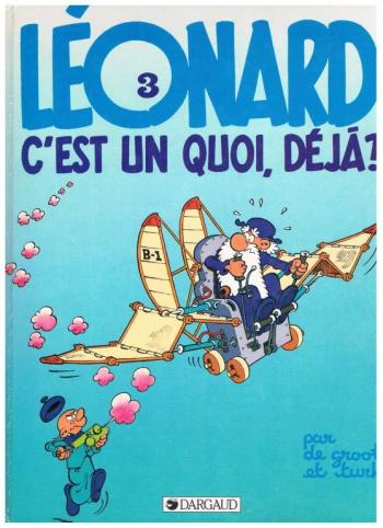 Couverture de l'album Léonard - 3. Léonard, c'est un quoi déjà ?