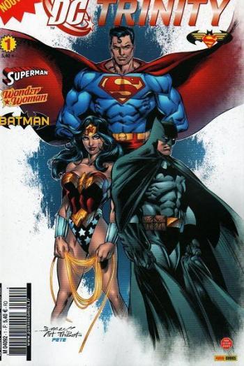 Couverture de l'album DC Trinity - 1. La Vérité, la justice et le rêve américain...