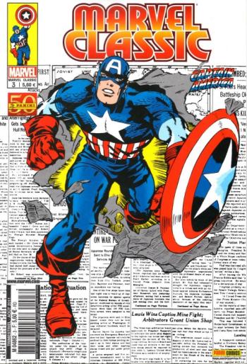 Couverture de l'album Marvel Classic (V1) - 3. Captain America