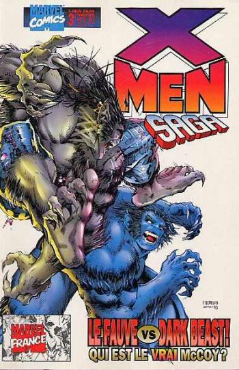 Couverture de l'album X-Men Saga - 3. Le Fauve vs Dark Beast