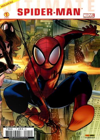 Couverture de l'album Ultimate Spider-Man (Série 2) - 1. Le Nouveau Monde selon Peter Parker (1 et 2)