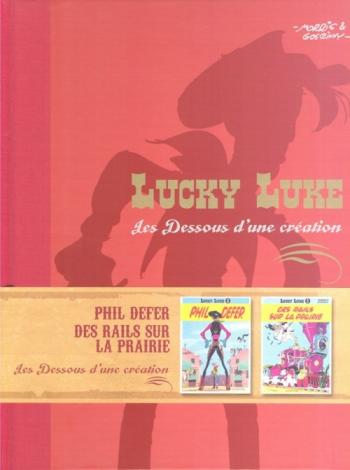 Couverture de l'album Lucky Luke (Atlas) - 25. Phil Defer/Des rails sur la prairie