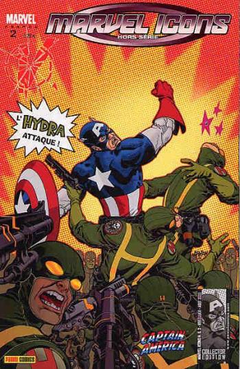 Couverture de l'album Marvel Icons Hors Série - 2. Captain America : Super Patriote