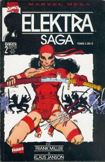 Couverture de l'album Marvel Méga - 2. Elektra saga tome 1/2